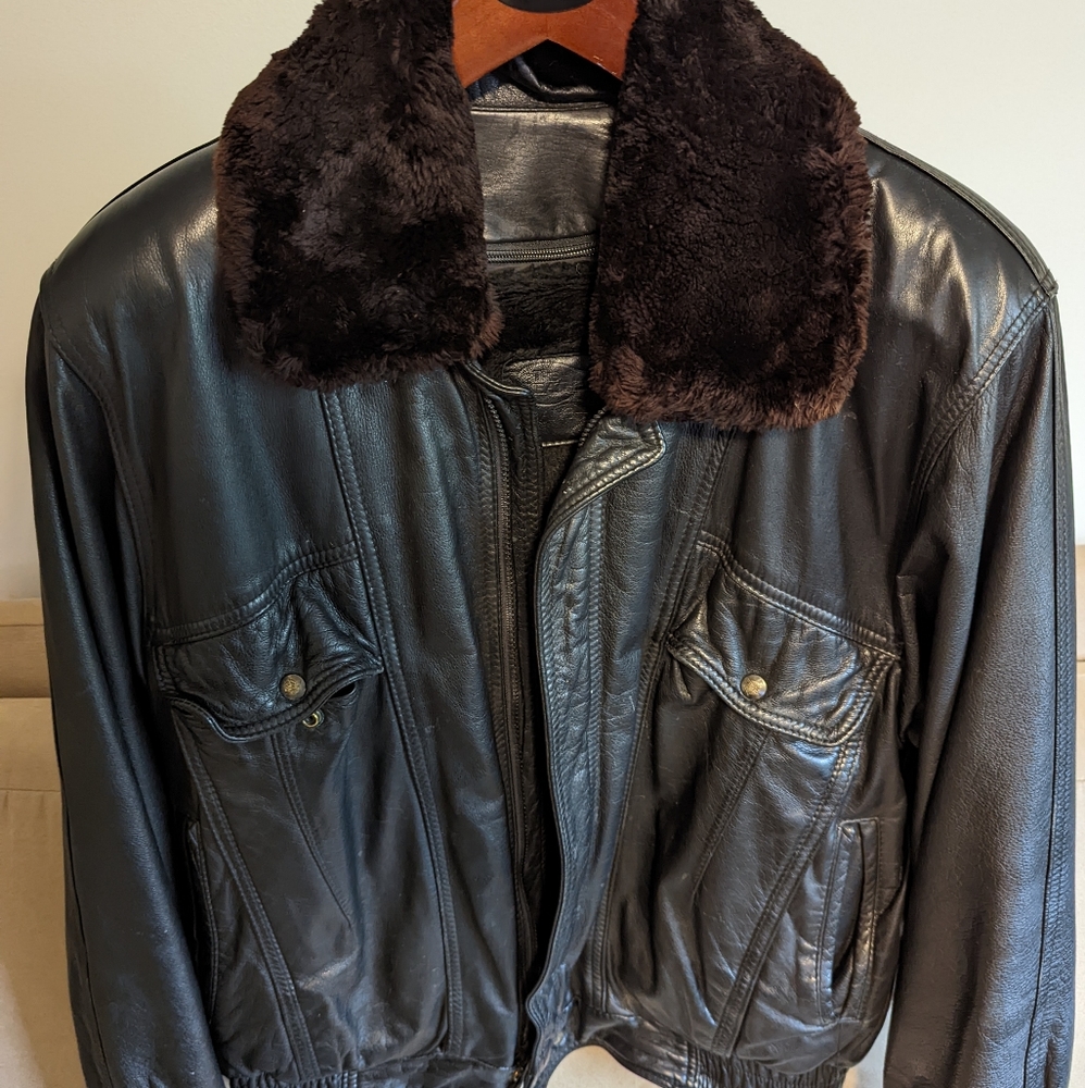 The Leather Ranch Men's Bomber Jacket